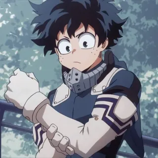 IZUKU MIDORIYA◕*.✧ @anime_sticks :: @fStikBot telegram stickers