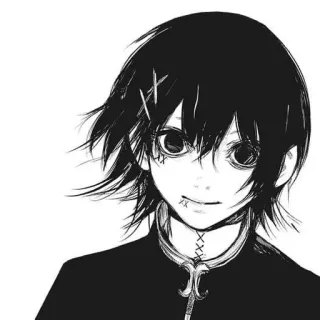 🌟 Uta Tokyo Ghoul Anime, Manga, Personaggio, Uta, Tokyo Ghoul, Seinen telegram sticker