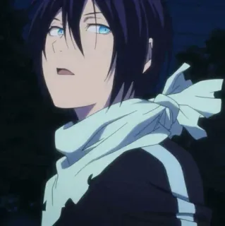 💎 Yato Noragami Anime, Noragami, Yato, Charakter, Gott telegram sticker