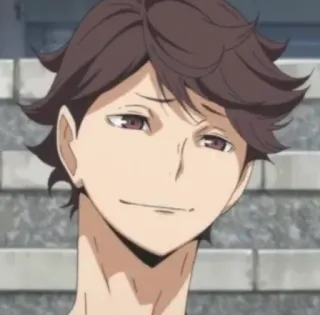 💗 Oikawa Tooru Haikyuu!! Anime, Haikyuu, Oikawa Tooru, Alzatore, Pallavolo telegram sticker