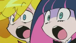 Panty & Stocking with @Mafkumin telegram stickers