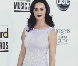 🍇 Katy Perry penyanyi, selebriti, wanita, gaun, acara penghargaan telegram sticker