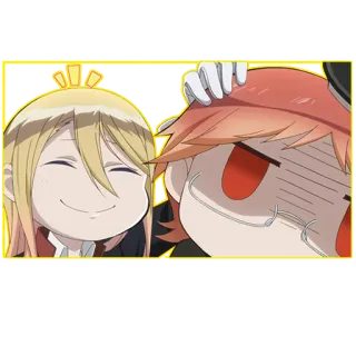 Oushitsu Kyoushi Haine @Nekosticker whatsapp stickers