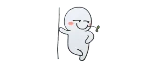 ✨ Personaggio, Omino stilizzato, Cartone animato, Sorrisetto telegram sticker