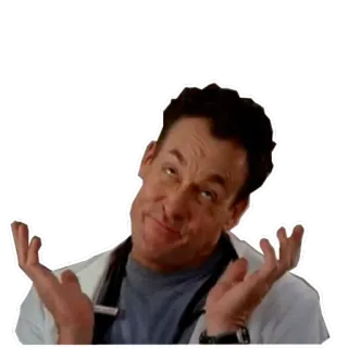 😌 person, doctor, shrugging, idk telegram sticker