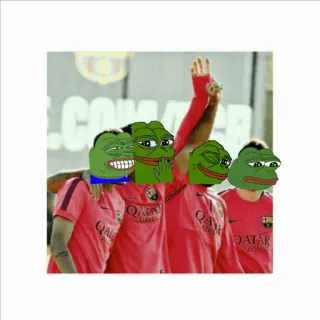 😕 Pepe the Frog пепе, лягушка, интернет мем, мем telegram sticker