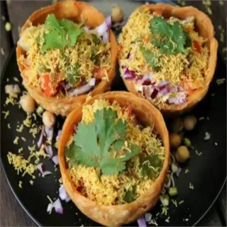 🥣 Essen, Chaat, Indische Küche, Vorspeise, Snack telegram sticker