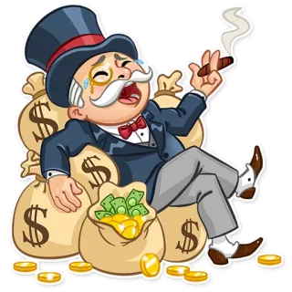 Monopoly whatsapp stickers