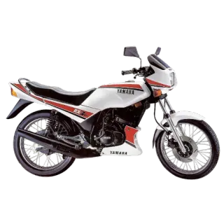 😉 motocykl, yamaha, rx, transport, pojazd telegram sticker