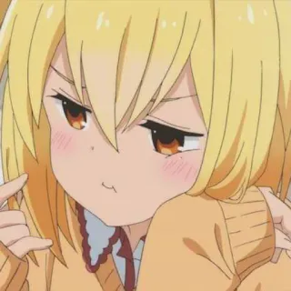 💢 anime, manga, girl, cute, cartoon telegram sticker