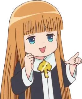 😏 Anime, Gadis, Kartun, Lucu, Karakter telegram sticker