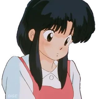 😊 Anime, Chica, Linda, Manga, Japonés whatsapp sticker