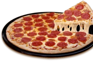 🍕 pizza, cibo, pepperoni, cucina italiana, formaggio, cena, pranzo telegram sticker