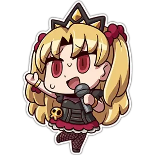 😃 Anime, Chibi, Cartoon, Personnage, Fille, Sticker telegram sticker