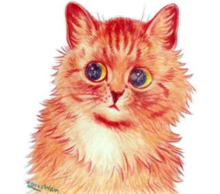 Louis Wain Cats whatsapp stickers