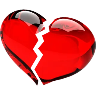 💔 разбитое сердце, разбитое сердце, грусть, любовь, потеря telegram sticker