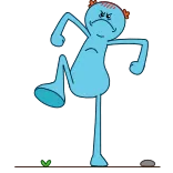 😤 Mr. Meeseeks Rick and Morty Mr. Meeseeks, Rick y Morty, Dibujos animados, Enojado, Animación telegram sticker
