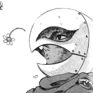 😙 Griffith Berserk Anime, Manga, Helm, Berserk, Charakter telegram sticker