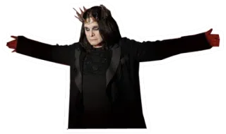👑 Ozzy Osbourne Ozzy Osbourne, Muzikant, Rock, Metal, Zanger telegram sticker