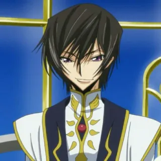 🔗 Lelouch Lamperouge Code Geass Anime, Personagem, Lelouch, Code Geass telegram sticker
