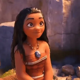 ☺️ Moana モアナ, ディズニー, アニメ, キャラクター, プリンセス, アニメーション, 映画 whatsapp sticker