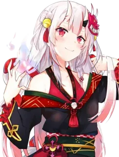 😒 Anime, Personnage, Japonais, Fille, Manga, Kawaii, Mignon telegram sticker