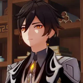 💰 Zhongli Genshin Impact zhongli, genshin impact, anime, video game, karakter telegram sticker