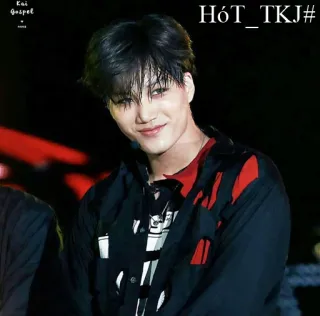 😎 HóT_TKJ# orang, pria, mode, K-pop, musik, penyanyi, idola whatsapp sticker