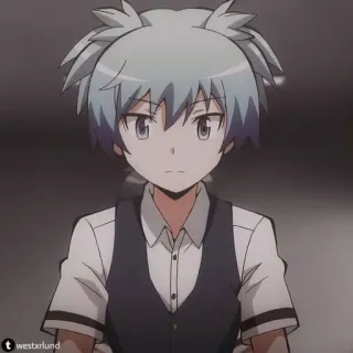 🦕 Nagisa Shiota Assassination Classroom anime, manga, character, Nagisa, Assassination Classroom telegram sticker