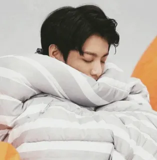 😴 dormindo, cobertor, homem, interior whatsapp sticker