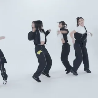 🌨 댄스, kpop, 그룹, 여자, 공연 whatsapp sticker