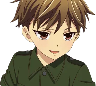 😈 Аниме, Парень, Персонаж, Мультфильм telegram sticker
