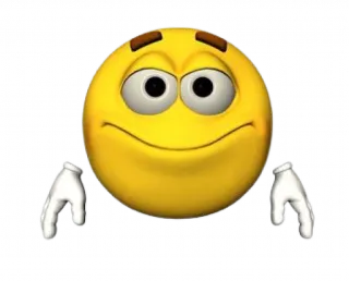 🙂 Emoji, Smiley, Amarillo, Expresión, Guantes whatsapp sticker