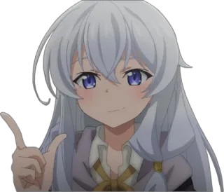 8⃣️ Anime, Mädchen, Zeigen, Charakter telegram sticker