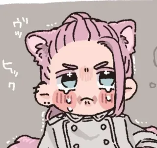 😭 グッ
ビック อนิเมะ, มังงะ, ร้องไห้, น่ารัก, คาวาอิ, เศร้า telegram sticker
