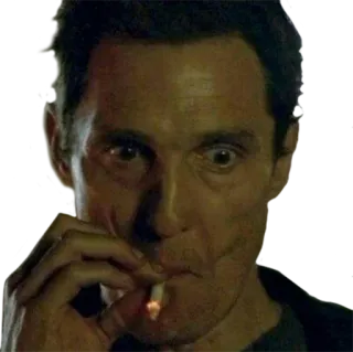 👀 mann, rauchen, zigarette, porträt, gesicht, schauspieler telegram sticker