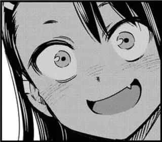 😬 Anime, Manga, Expresión facial, Chica, Dibujo animado, Retrato telegram sticker