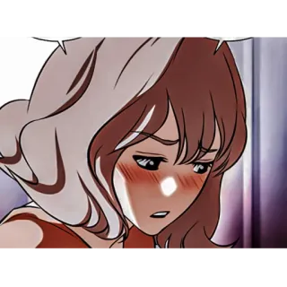 😊 Anime, Manga, Erröten, Mädchen telegram sticker