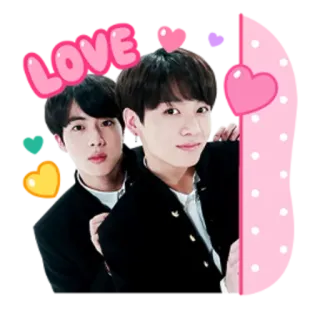 ❤️ LOVE amore, cuore, amicizia, kpop, adesivo telegram sticker