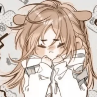 🪜 อนิเมะ, จิบิ, การ์ตูน, เศร้า, น่ารัก telegram sticker