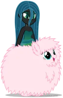 🤯 Queen Chrysalis My Little Pony queen chrysalis, my little pony, mlp, cartoon, animated telegram sticker