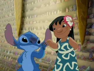 ❤️ Stitch Лило, Стич, Дисней, мультфильм, анимация telegram sticker