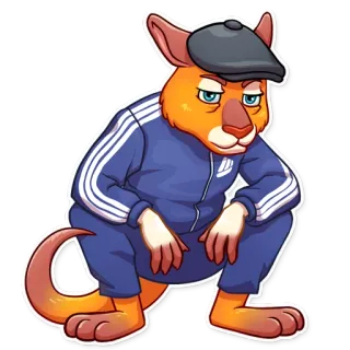 Mr. Kangaroo whatsapp stickers