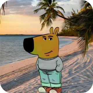 🏖 Arthur Read Arthur kreskówka, plaża, zwierzę, antropomorficzny telegram sticker