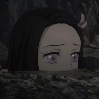😔 Nezuko Kamado Demon Slayer Anime, Thanh gươm diệt quỷ, Nezuko, Nezuko Kamado telegram sticker