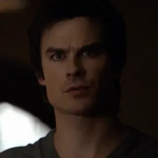 Damon Salvatore @FuckingSomerhalder telegram stickers