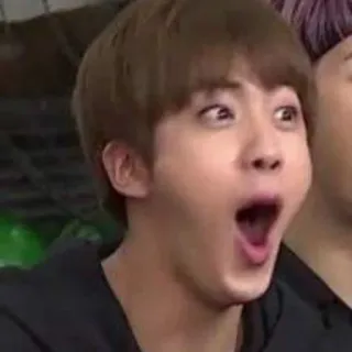 😂 shocked, surprise, open mouth, funny face telegram sticker
