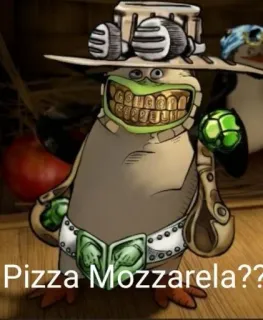 😁 Pizza Mozzarella?? telegram sticker