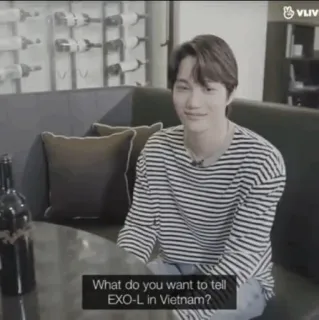 🧷 What do you want to tell EXO-L in Vietnam? Idole coréenne, K-pop, Vietnam, EXO-L, EXO whatsapp sticker