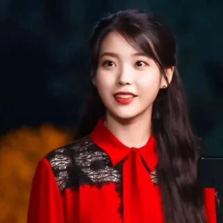 🌙 IU Koreanisch, Sänger, Schauspielerin, Weiblich, Asiatisch telegram sticker
